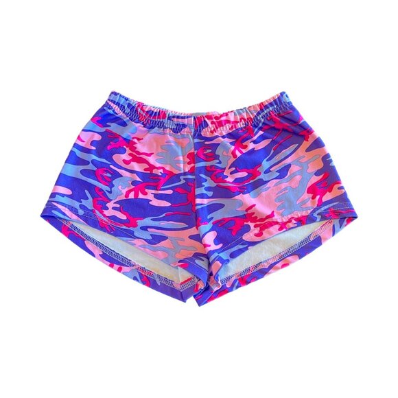 Vintage Y2K Spoiled Girl Camouflage Booty Shorts - Picture 1 of 16